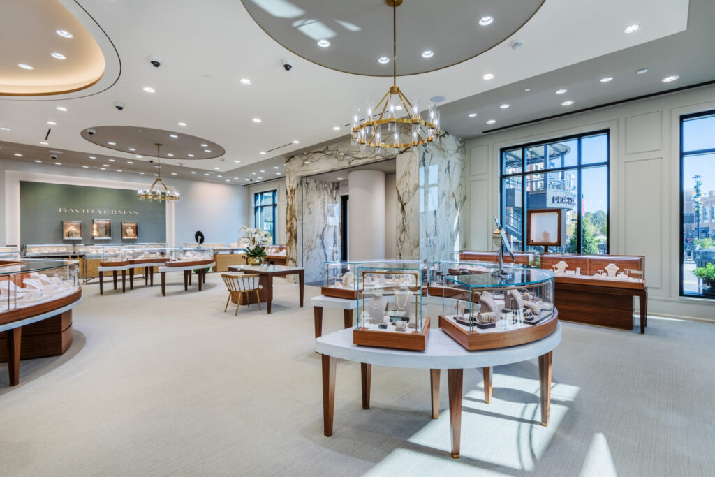 Lobby Area with Chandeliers