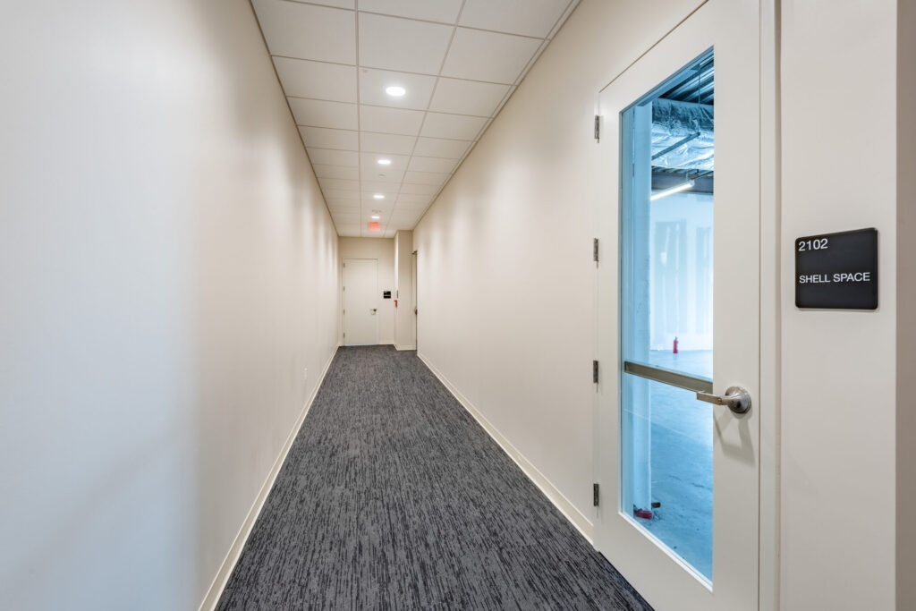 Carpeted Hallway
