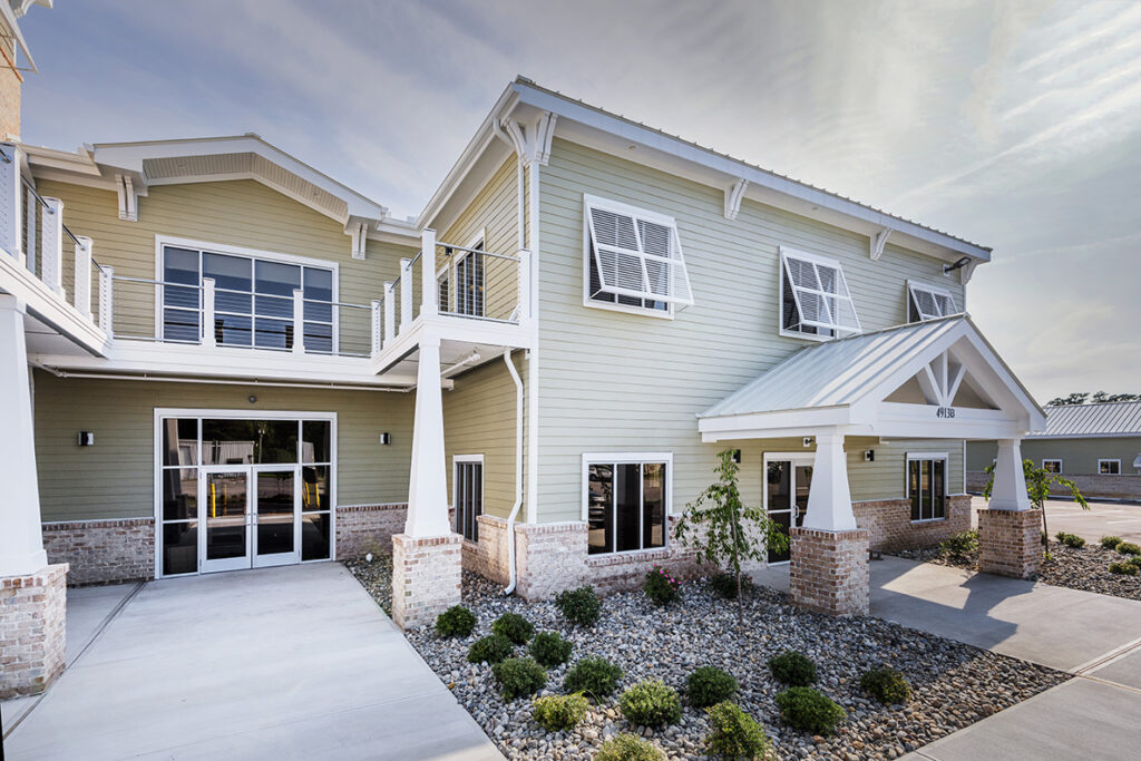 Beach-Like Exterior of Building