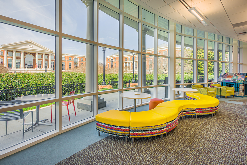 Sitting Area by Large Windows