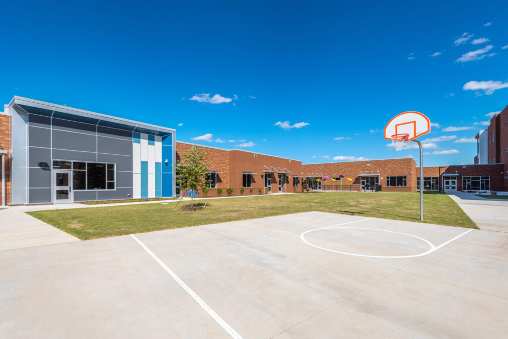 Outside Basketball Court