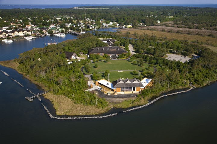 Aerial of Pavilion