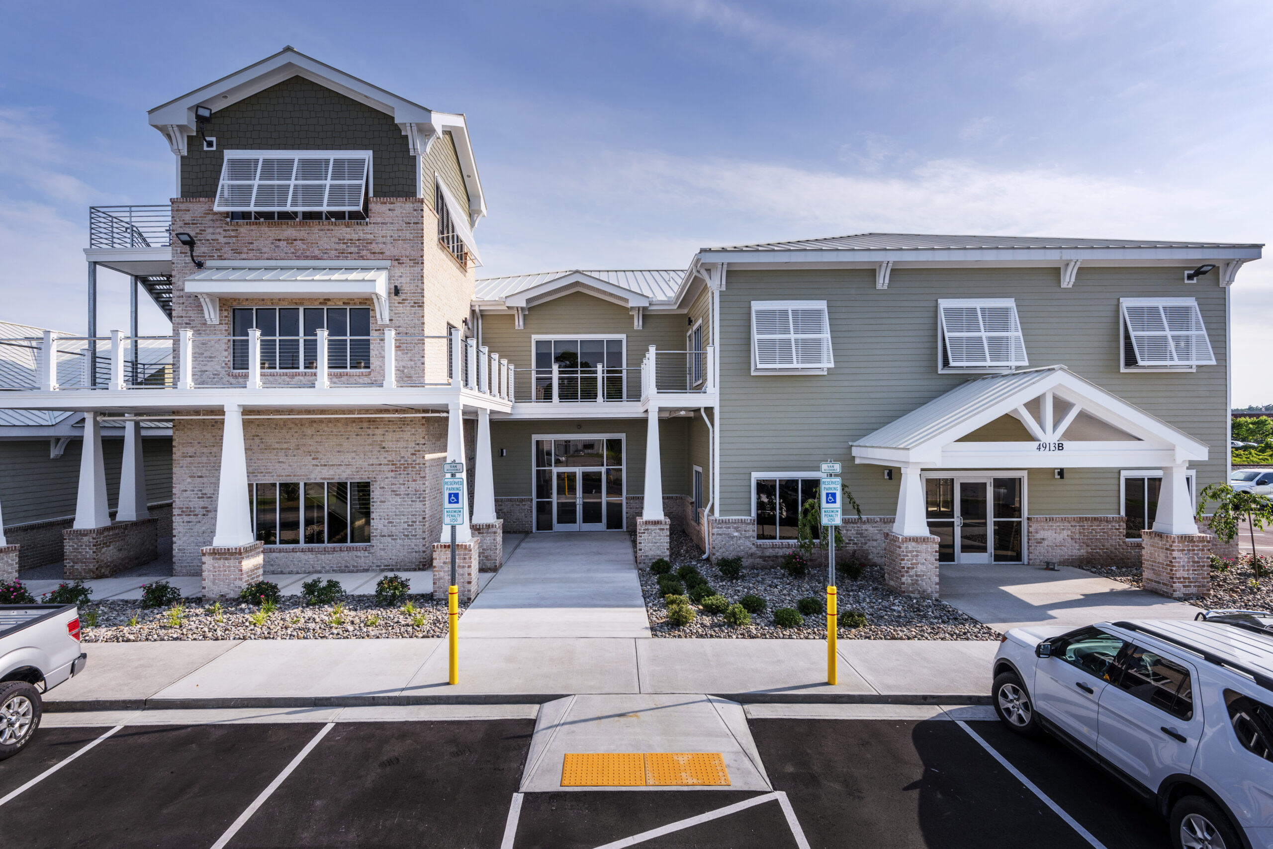 Exterior and Parking Lot
