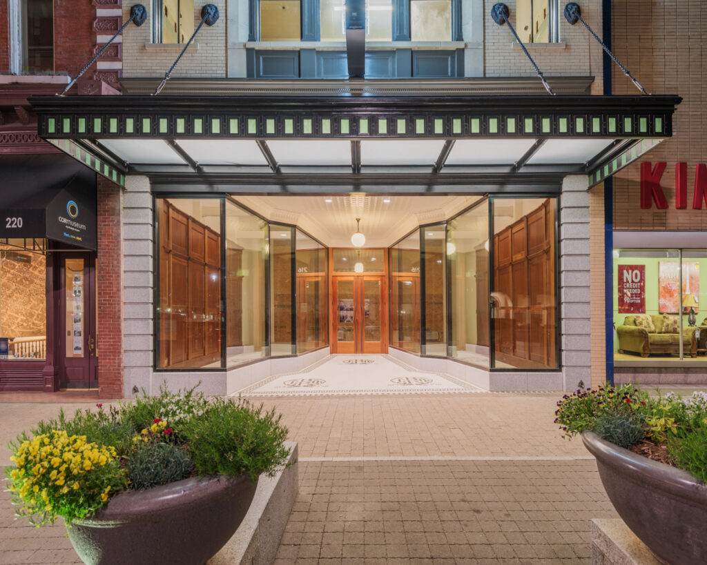 Boylan Pearce Exterior Entrance Night