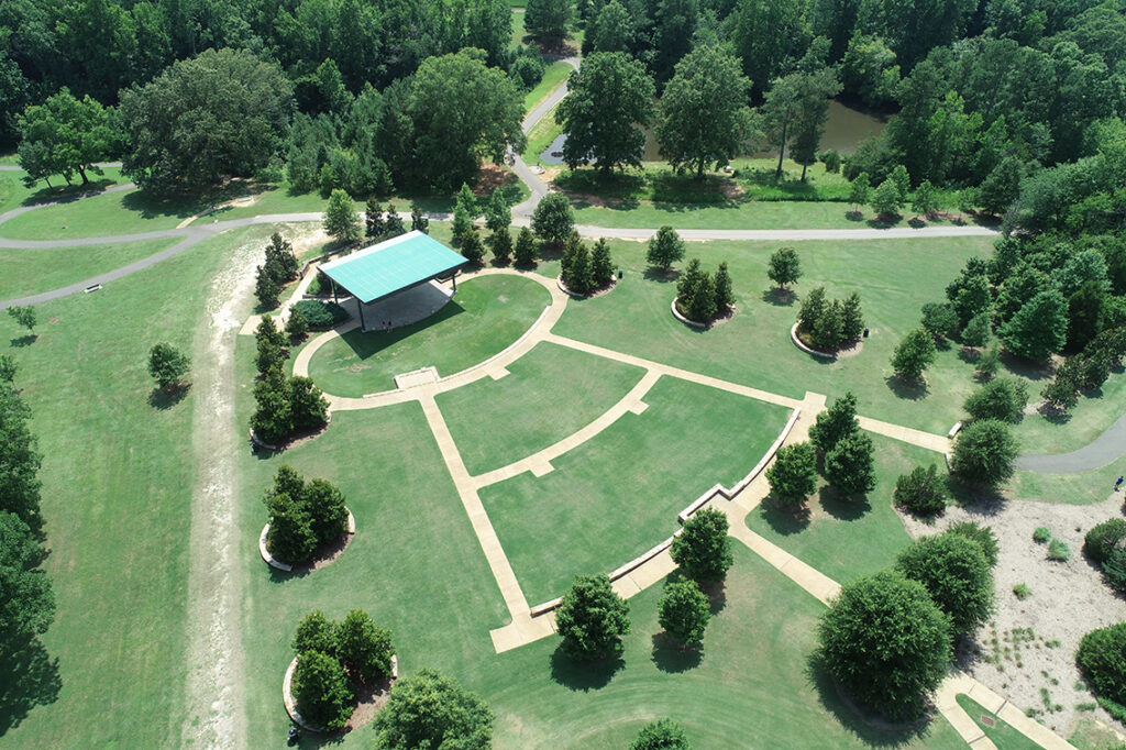 Joyner Park Community Center Amphitheater Area