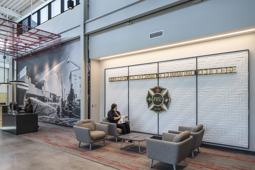 Two-Story Lobby