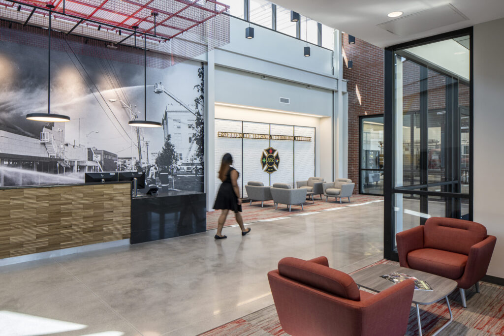 Lobby and Front Desk