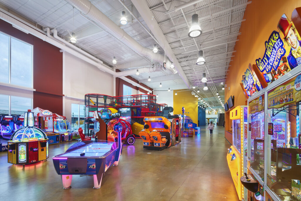 Rocky Mount Event Center Arcade with Video Games