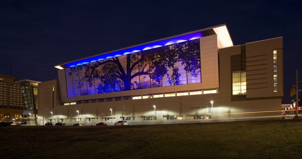 Raleigh Convention Center Shimmer Wall