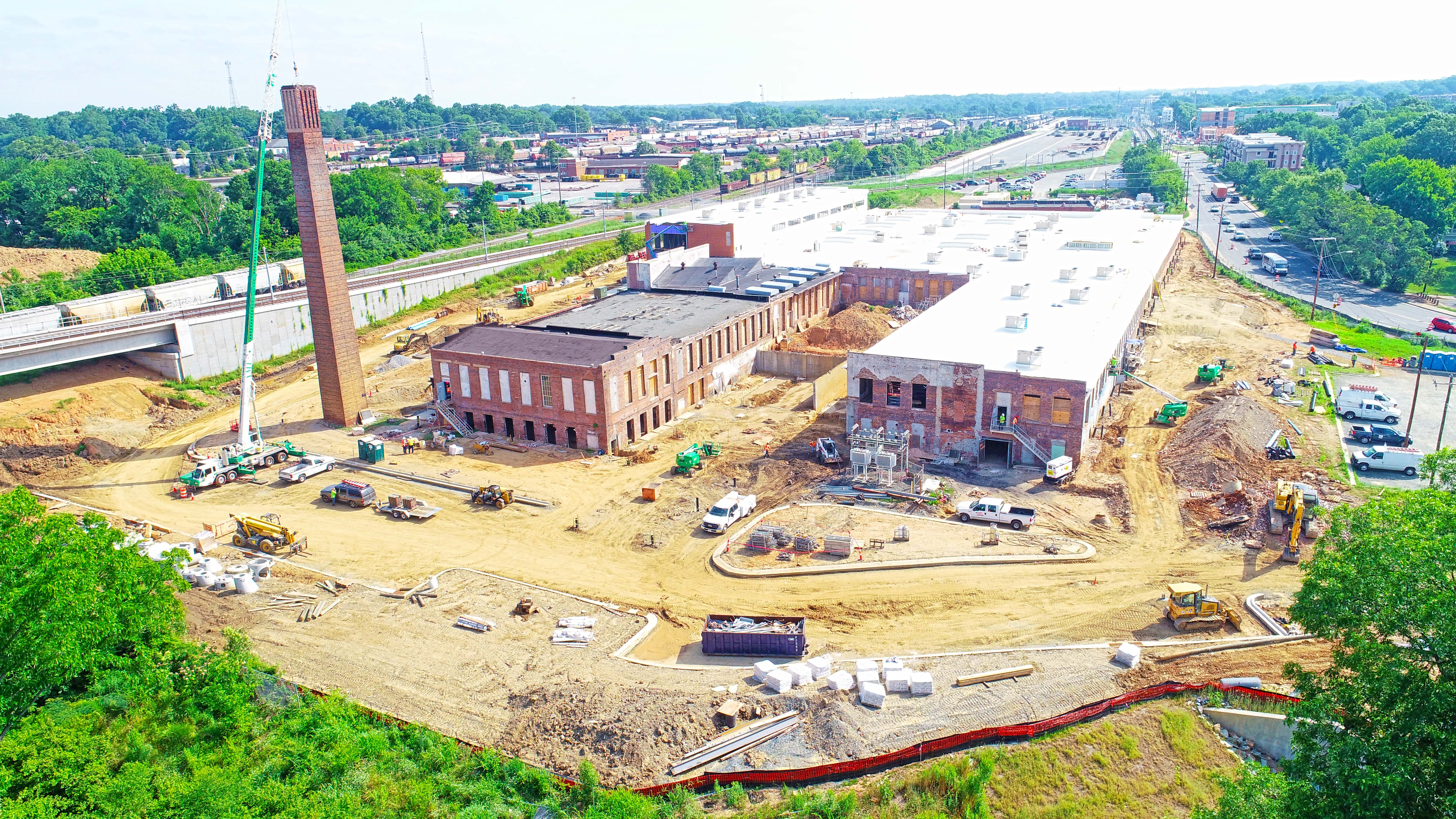 Tompkins Hall In Progress