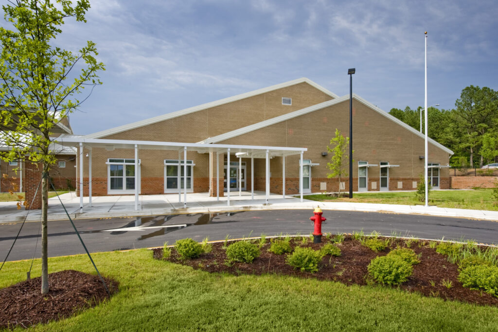 Alston Ridge Elementary Exterior Entrance
