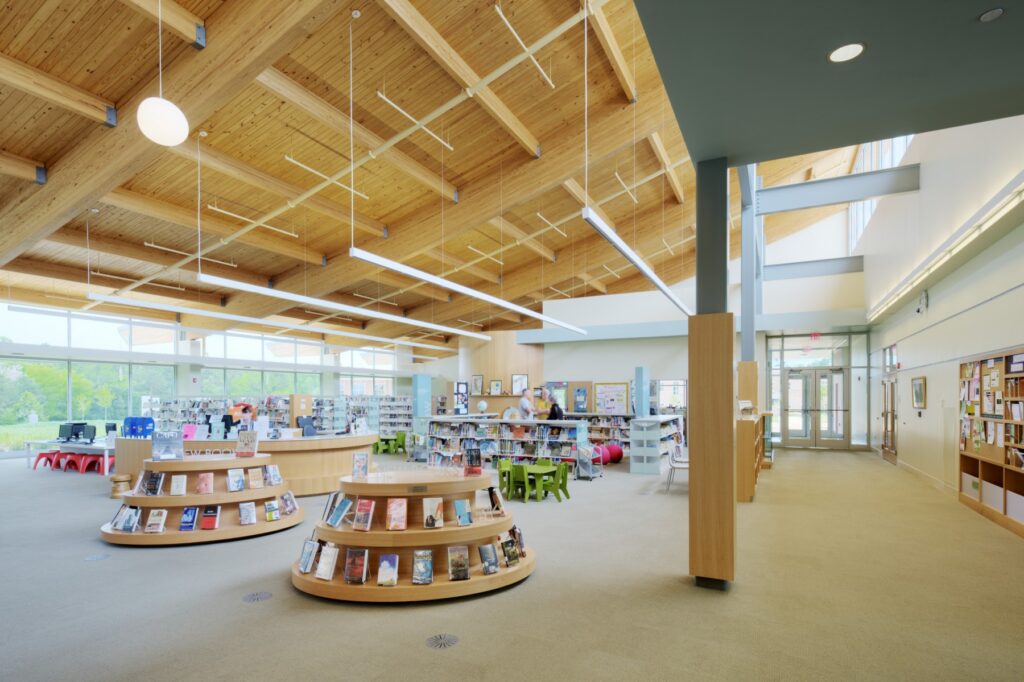 Chatham County Library Interior