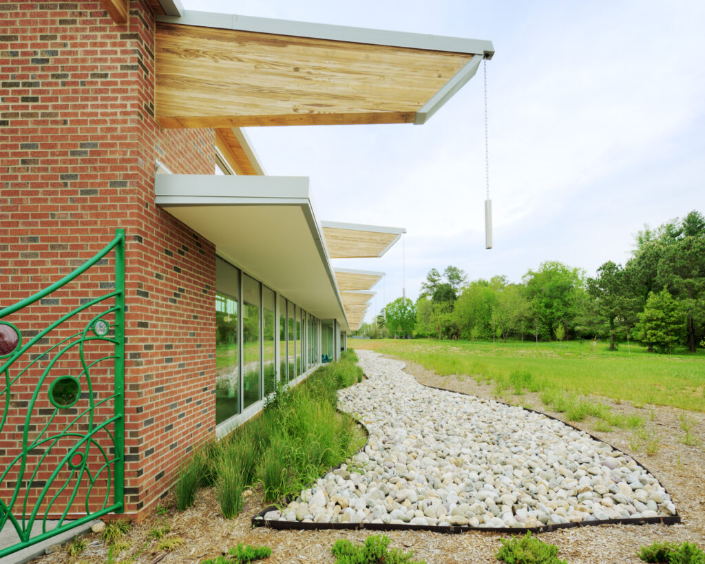 Chatham County Library Exterior
