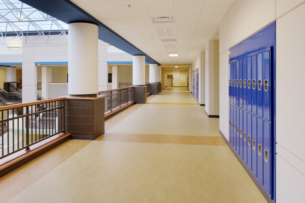 Eastern Guilford HS Second Floor Overlook