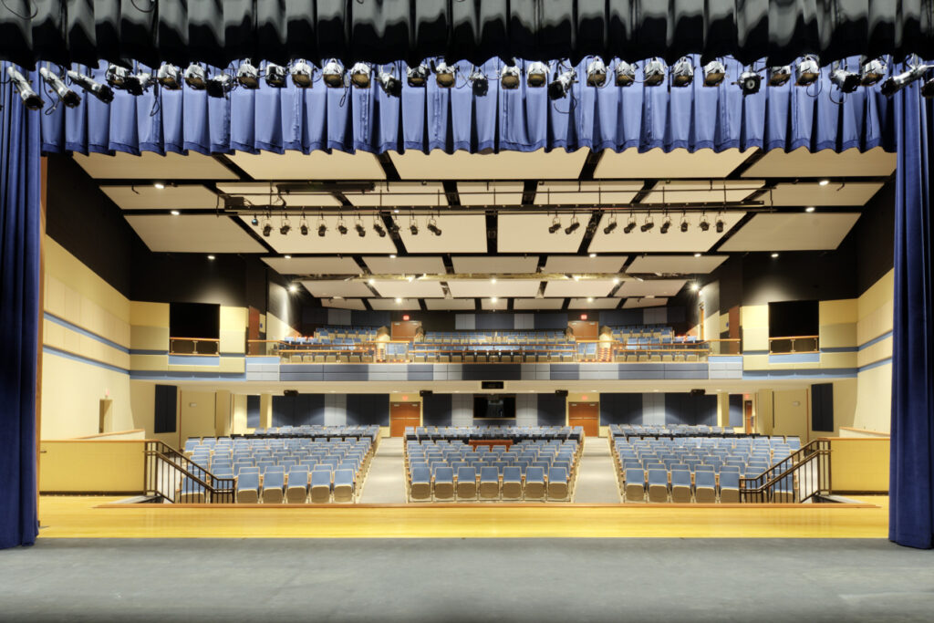 ern Guilford HS Auditorium Stage