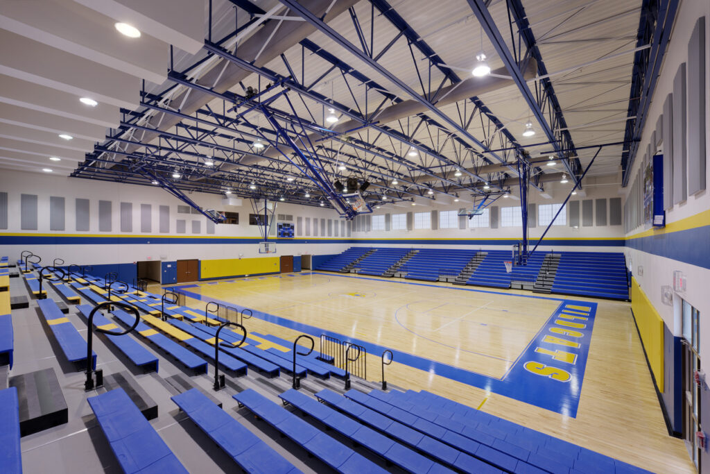 ern Guilford HS Gym Bleachers