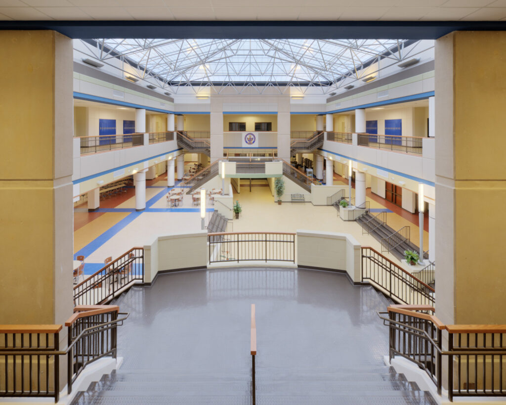 Eastern Guilford HS Upstairs View