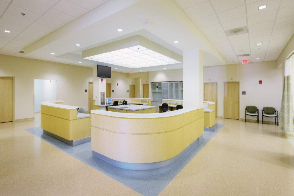 ECU Family Medicine Center Exam Nurses Station