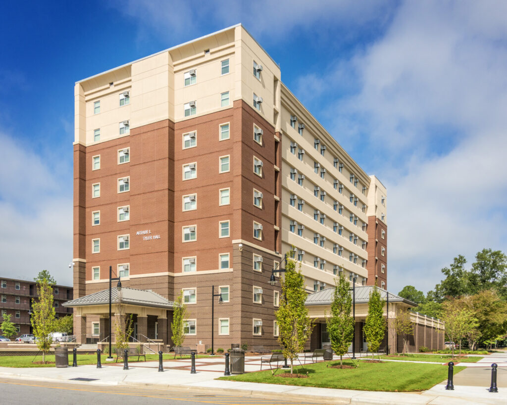 ECU Tyler Residence Hall Exterior