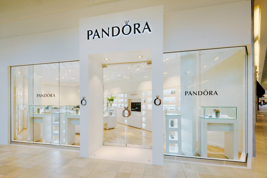 Glass Storefront for Pandora