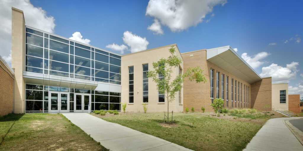 Southeast Guilford Middle & High Schools Exterior Entrance