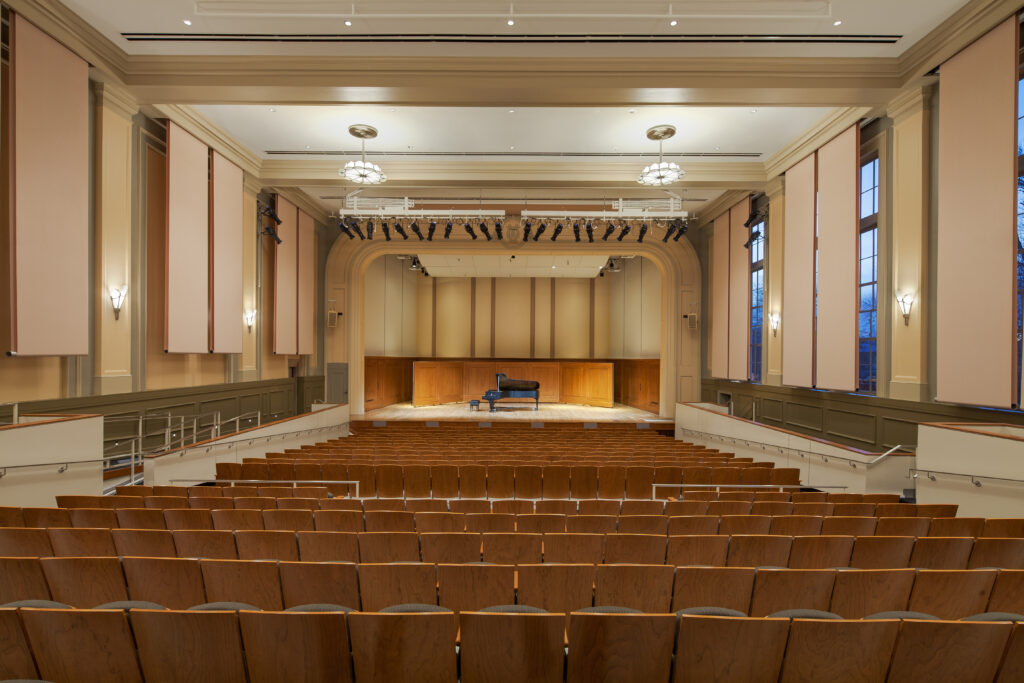UNC Hill Hall Auditorium One Point