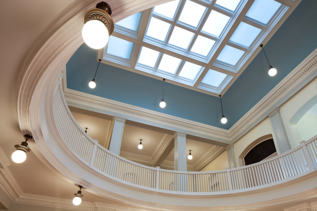 UNC Hill Hall Rotunda Laylight