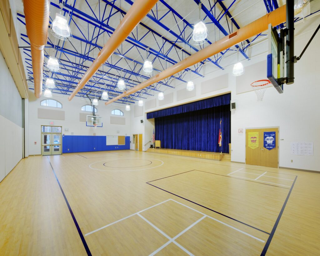 Gymnasium and Stage