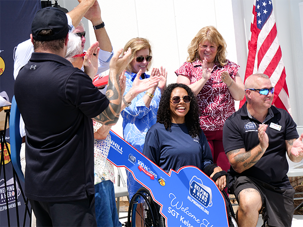 Barnhill Family Foundation Sponsors Veteran Home