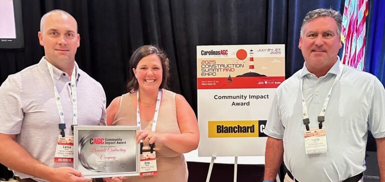 Barnhill Receives CAGC Community Impact Award