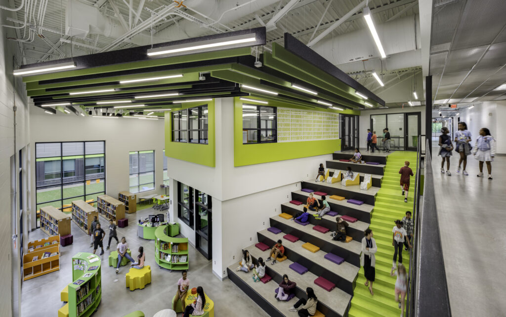 Elementary school learning stair
