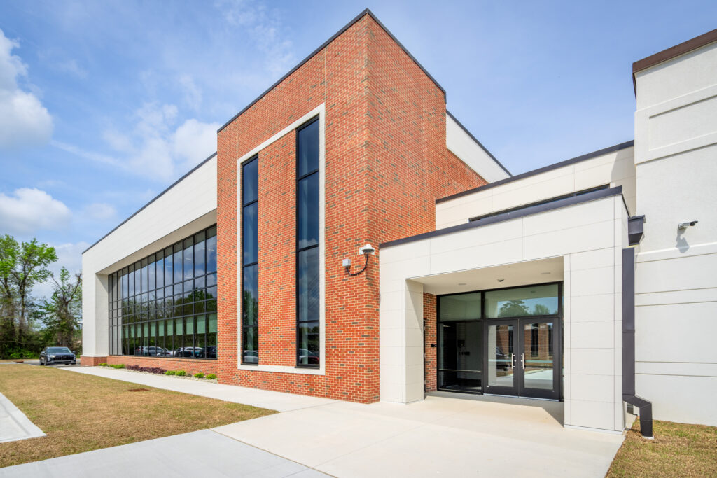 Craven County Department of Social Services addition exterior
