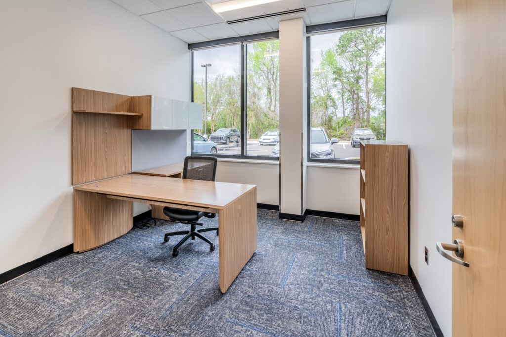 Government office workspace